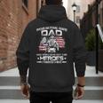 National Guard Graduation Proud National Guard Dad Men's Hoodie Back Print