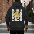 One Happy Family Birthday Matching Apparel Dada One Happy Dude Birthday Theme Family Matching Adult Child Short Sleeve Crew Neck Classic Fit Polyester 50 Cotton 50 Men's Hoodie Back Print
