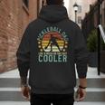 Pickleball Dad Pickleball Player Men's Hoodie Back Print