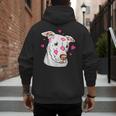 Pitbull Love Pitbull Moms Dads Men's Hoodie Back Print Pitbull Love Pitbull Moms Dads Men's Hoodie Back Print