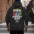PJ Masks Group Shot Dad Of The Birthday Boy Logo Men's Hoodie Back Print