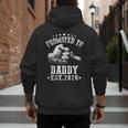 Promoted To Daddy Est 2026 Soon To Be Daddy 2026 Men's Hoodie Back Print