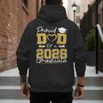 Proud Dad Of A 2026 Graduate Senior 2026 Grad Family Men's Hoodie Back Print