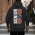 Proud Dad Of A 2026 Senior Graduate Basketball Senior 26 Men's Hoodie Back Print