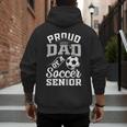 Proud Dad Of a Soccer Senior Class Of 2026 Graduation Men's Hoodie Back Print