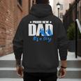 Proud New Dad It's A Boy Men's Hoodie Back Print