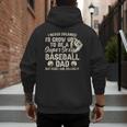 Quote Sayings I Never Dreamed Super Sexy Baseball Dad Men's Hoodie Back Print