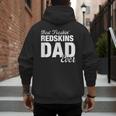 Redskins Goshen Best Freakin' Dad Ever HS Men's Hoodie Back Print Redskins Goshen Best Freakin' Dad Ever HS Men's Hoodie Back Print