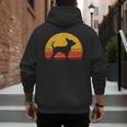 Retro Chihuahua Men Women Dog Mom Dad Chihuahua Men's Hoodie Back Print