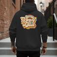 Retro Groovy Dad Family Birthday 60s 70s Hippie Costume Men's Hoodie Back Print