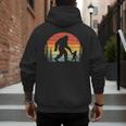 Retro Vintage Bigfoot Dad Fathers Day Father Son Matching Men's Hoodie Back Print Retro Vintage Bigfoot Dad Fathers Day Father Son Matching Men's Hoodie Back Print