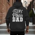 Senior Cheer Dad 2026 Proud Cheerleader Dad Class Of 2026 Men's Hoodie Back Print
