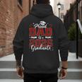 Senior Dad 2026 Graduation Proud Dad Of a 2026 Graduate Men's Hoodie Back Print