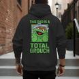 Sesame Street Father's Day Total Grouch Dad Men's Hoodie Back Print