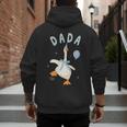 Silly Dada Silly Goose Mom Birthday Family Matching Party Men's Hoodie Back Print