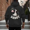 Silly Daddy Silly Goose Dad Birthday Family Matching Party Men's Hoodie Back Print