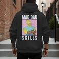 The Simpsons Father's Day Mad Dad Skills Homer Poster Men's Hoodie Back Print