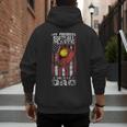 Softball Dad My Favorite Softball Player Calls Me Dad Men's Hoodie Back Print
