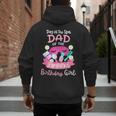 Spa Birthday Party Dad Of The Pampered Bday Girl Family Men's Hoodie Back Print Spa Birthday Party Dad Of The Pampered Bday Girl Family Men's Hoodie Back Print