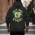 Spongebob Squarepants Father's Day Best Dad Ever Men's Hoodie Back Print
