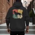 Square Retro German Shepherd Owner Dog Shepard Dad Mom Men's Hoodie Back Print Square Retro German Shepherd Owner Dog Shepard Dad Mom Men's Hoodie Back Print
