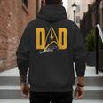 Star Trek Starfleet Dad Men's Hoodie Back Print