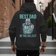 Star Wars The Mandalorian And Grogu Best Dad In The Galaxy Men's Hoodie Back Print