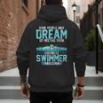Swimming Parent Swimmer Mom Dad My Favorite Swim Meet Men's Hoodie Back Print Swimming Parent Swimmer Mom Dad My Favorite Swim Meet Men's Hoodie Back Print