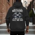 Tee Styley Mechanic Dad Novelty Small Men's Hoodie Back Print Tee Styley Mechanic Dad Novelty Small Men's Hoodie Back Print