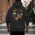 Tortie Cat Owner Flowers Tortie Cat Mom Tortie Cat Dad Men's Hoodie Back Print Tortie Cat Owner Flowers Tortie Cat Mom Tortie Cat Dad Men's Hoodie Back Print