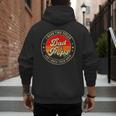 I Have Two Titles Dad & Pops I Rock Them Both For Grandpa Men's Hoodie Back Print