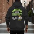Vintage Leveling Up To Daddy 2026 Soon To Be Dad 2026 Men's Hoodie Back Print