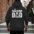 The Walking Dad Father Man Dead Retro Vintage Men Fun Men's Hoodie Back Print