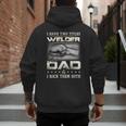 Welder Dad Quote Father Welding Humor Daddy Men's Hoodie Back Print