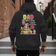 The Wheels On The Bus Dad Birthday Crew Party Toddler Kids Men's Hoodie Back Print