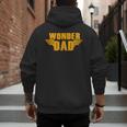 Wonder Dad Men's Hoodie Back Print