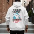 Batman Greatest Dad Men's Hoodie Back Print