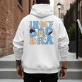 In My Blue Dad Era Cool Dad Father's Day Men's Hoodie Back Print In My Blue Dad Era Cool Dad Father's Day Men's Hoodie Back Print