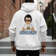 Bob's Burgers Gene Dad Portrait Men's Hoodie Back Print