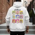 Cat Lover Cat Mom Cat Dad Crazy Cat Lady Cattitudes Men's Hoodie Back Print