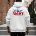 Conservative Dad's Ultra Right 100 Work Free American Beer Men's Hoodie Back Print Conservative Dad's Ultra Right 100 Work Free American Beer Men's Hoodie Back Print
