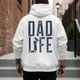 Dad Life Girl Dad Men's Hoodie Back Print