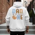 Dad Of The Sweet One Cookies And Milk 1st Birthday Party Men's Hoodie Back Print Dad Of The Sweet One Cookies And Milk 1st Birthday Party Men's Hoodie Back Print