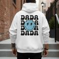 Dada One Happy Dude 1st Birthday Family Matching Men's Hoodie Back Print