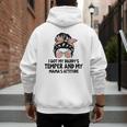 I Got My Daddy's Temper And My Mama's Attitude Men's Hoodie Back Print I Got My Daddy's Temper And My Mama's Attitude Men's Hoodie Back Print
