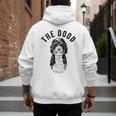The Dood Bernedoodle Mom Doodle Dog Dad Men's Hoodie Back Print