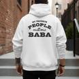 My Favorite People Call Me Baba And Cute Dad T-Shirt Men's Hoodie Back Print