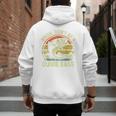 Fishing Father Day Tee Bruh Don't Be a Dumb Bass Dad Men's Hoodie Back Print