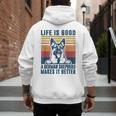 German Shepherd Men Women Dog Dad Mom German Shepherd Men's Hoodie Back Print German Shepherd Men Women Dog Dad Mom German Shepherd Men's Hoodie Back Print