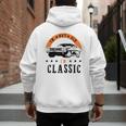 I'm Not Old I'm Classic Muscle Cars Retro Dad Vintage Car Men's Hoodie Back Print